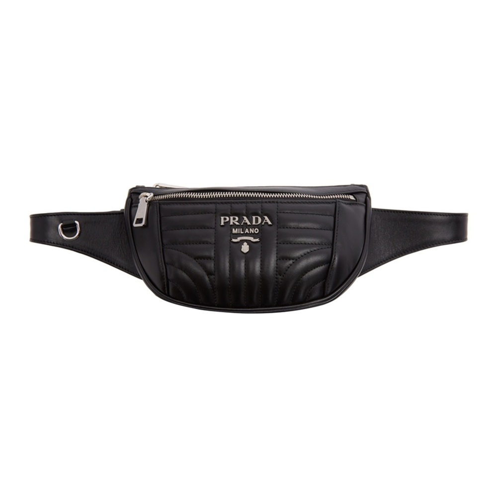 Prada Diagramme Leather belt bag